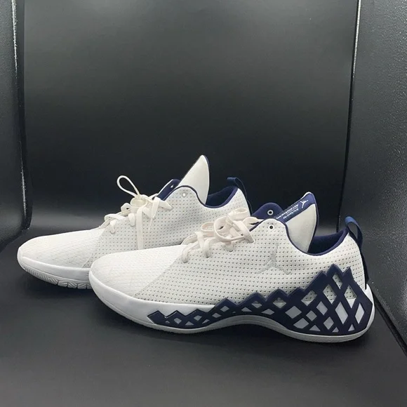 JORDAN Nike Blue and White Sneakers - Picture 9 of 10